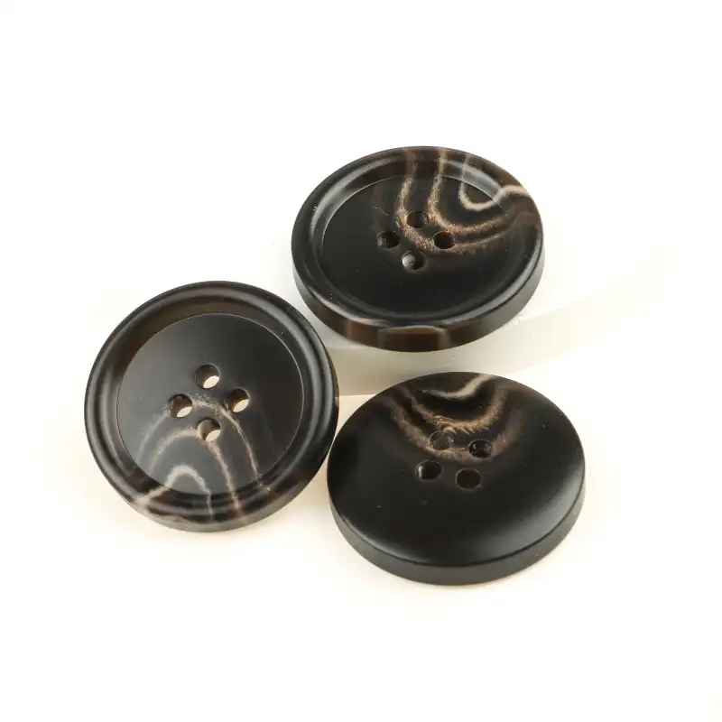 Black 4 holes Resin Button for Shirt,Overcoat buy garments accessories in bulk from China wholesaler at wholesale price free worldwide shipping Alibaba
