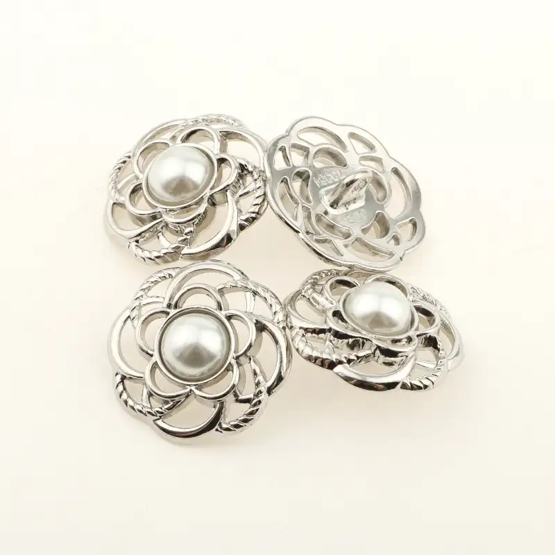 Silver 1 holes Metal Button for Shirt,Overcoat buy garments accessories in bulk from China wholesaler at wholesale price free worldwide shipping Alibaba
