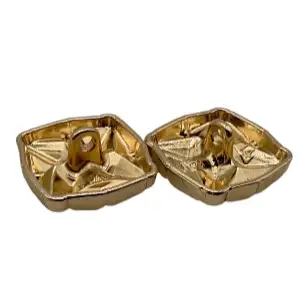 Gold 1 holes Metal Button for Jackets,Blouse buy garments accessories in bulk from China wholesaler at wholesale price free worldwide shipping Alibaba