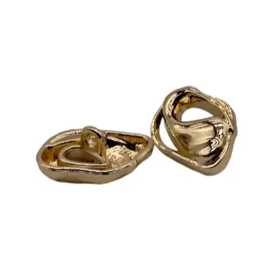 Gold 1 holes Metal Button for Jackets,Blouse buy garments accessories in bulk from China wholesaler at wholesale price free worldwide shipping Alibaba