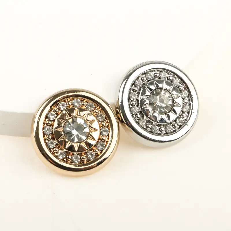 Multicolor 1 holes Metal Button for Shirt,Overcoat,Suit buy garments accessories in bulk from China wholesaler at wholesale price free worldwide shipping Alibaba