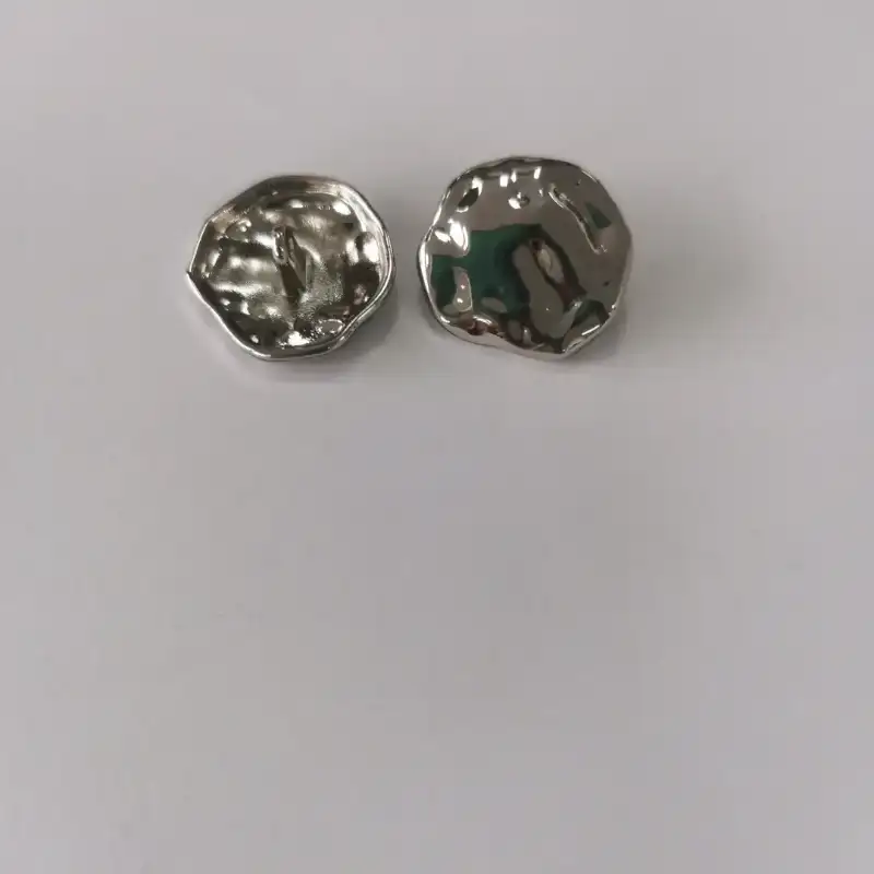 Silver-white 1 holes Resin Button for Trench Coat buy garments accessories in bulk from China wholesaler at wholesale price free worldwide shipping Alibaba