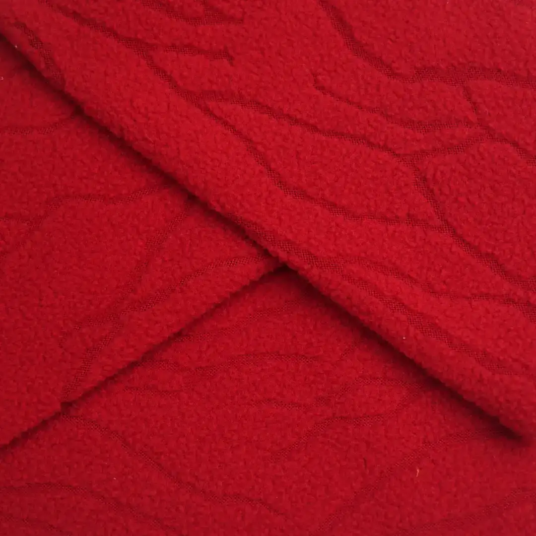 China Fabric for Jackets,Hoodie,Sweatshirt Polar Fleece Knit Fabric Polyester Lava Falls color buy from China wholesaler bulk order at wholesale price free worldwide shipping Alibaba