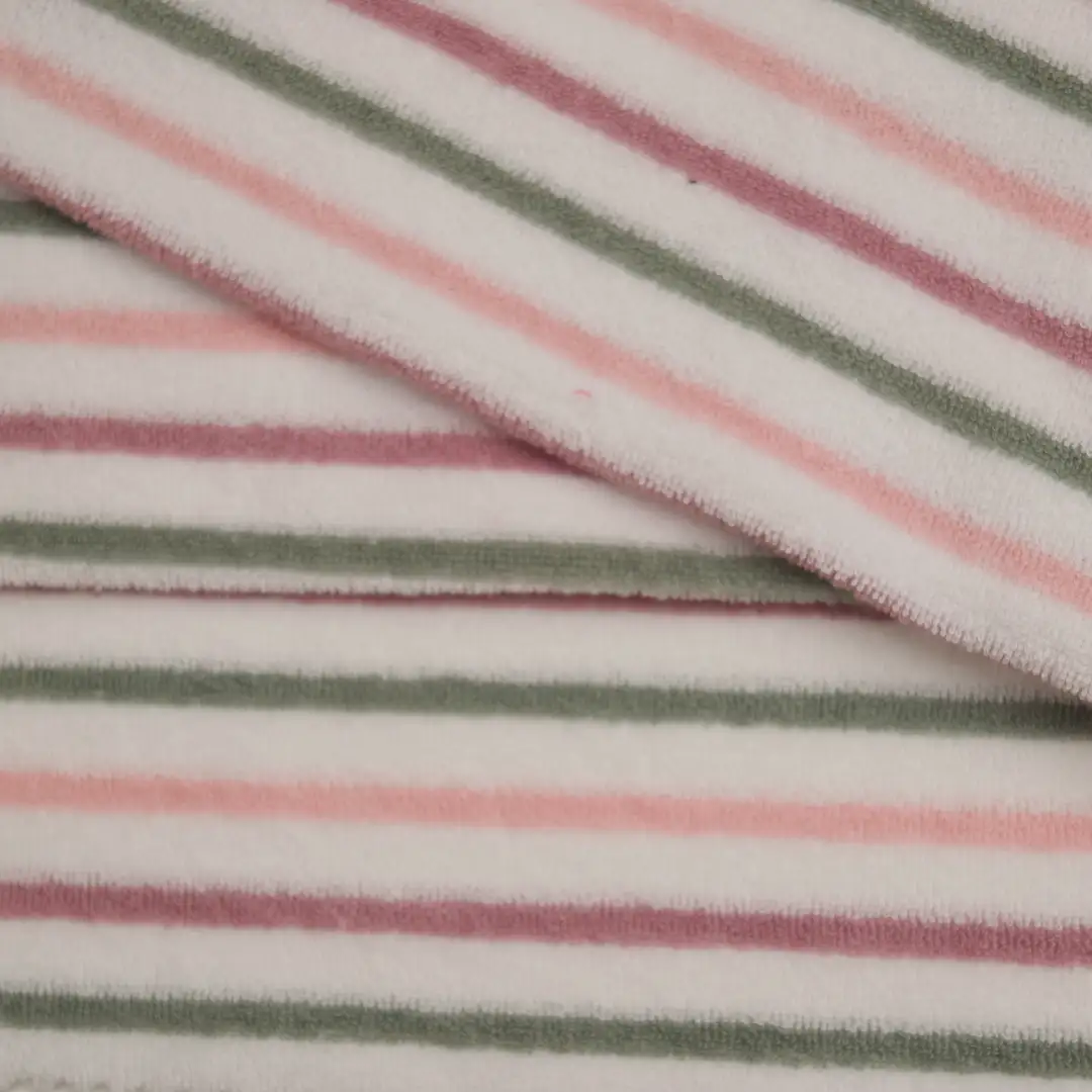 China Fabric for Hoodie  (Sweater),Loungewear French Terry Knit Fabric Cotton Polyester Color Stripe color buy from China wholesaler bulk order at wholesale price free worldwide shipping Alibaba