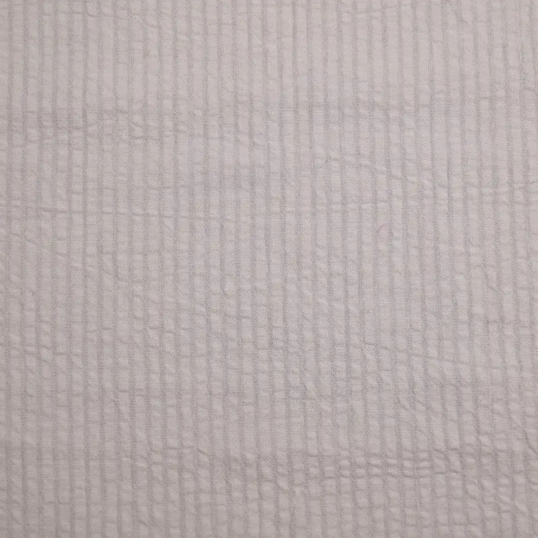 China Fabric for Blouse,Skirt,Over Shirt Cotton Seersucker Natural Woven Fabric Cotton White color buy from China wholesaler bulk order at wholesale price free worldwide shipping Alibaba