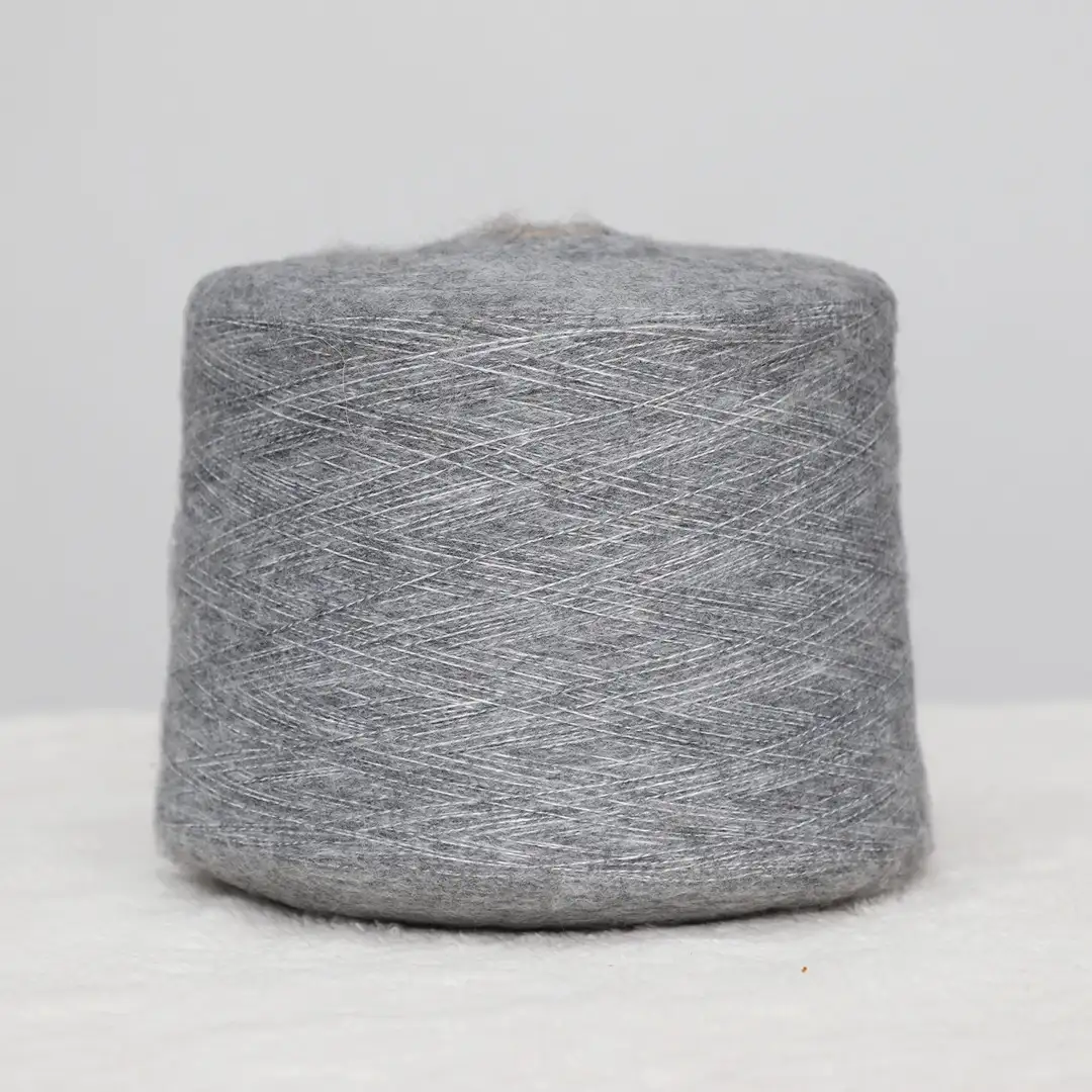 China Yarn for Full-Zipper Cardigan (Sweater),Polo T-shirt (Sweater),Hoodie  (Sweater) Mossy Yarn Fancy Yarn Acrylic Polyester Spandex Dark Gray color buy from China wholesaler bulk order at wholesale price free worldwide shipping Alibaba