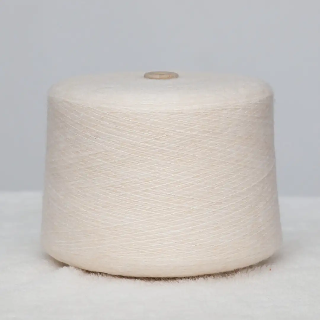 China Yarn for Dresses (Cardigan Open) (Sweater),Crop Top Pullover (Sweater) Mossy Yarn Fancy Yarn Recycled Polyester Polyester Acrylic Wool Spandex White color buy from China wholesaler bulk order at wholesale price free worldwide shipping Alibaba