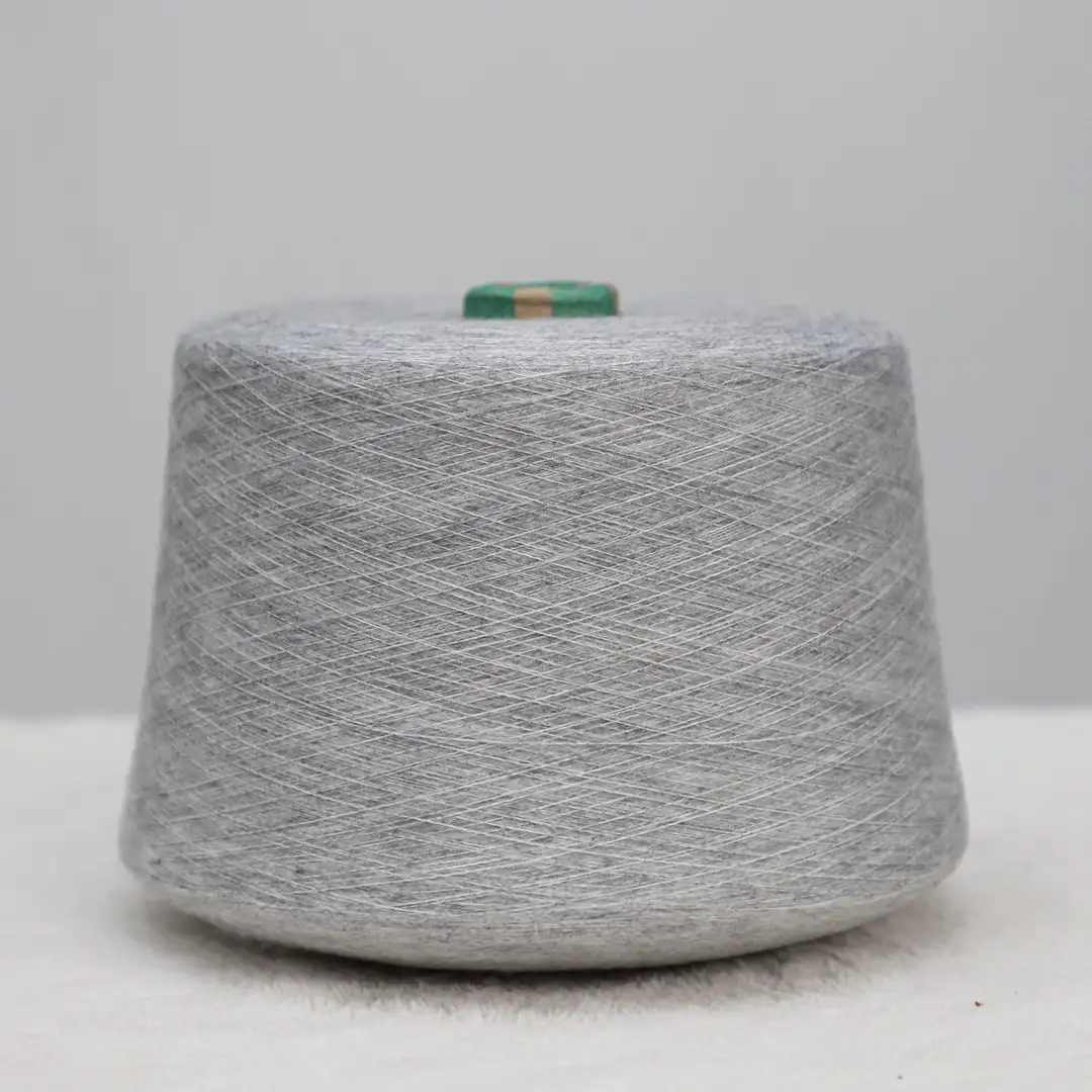 China Yarn for Full-Zipper Cardigan (Sweater),Polo T-shirt (Sweater),Hoodie  (Sweater) Mossy Yarn Fancy Yarn Acrylic Recycled Polyester Spandex Gray color buy from China wholesaler bulk order at wholesale price free worldwide shipping Alibaba