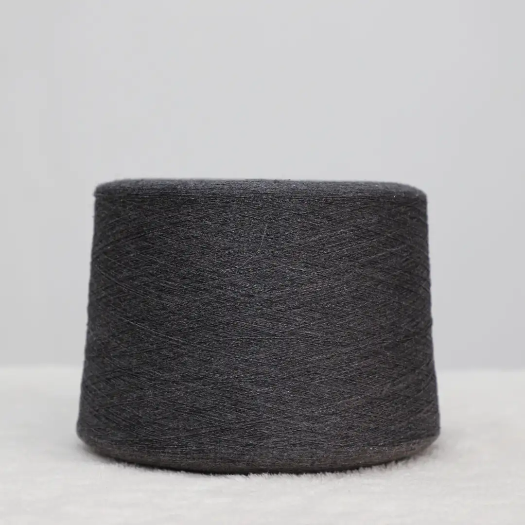 China Yarn for Shirt Long Sleeve Button (Sweater),Crew Neck Pullover (Sweater),Polo T-shirt (Sweater) Ring Spun Regular Yarn BCI Cotton Dark Gray color buy from China wholesaler bulk order at wholesale price free worldwide shipping Alibaba