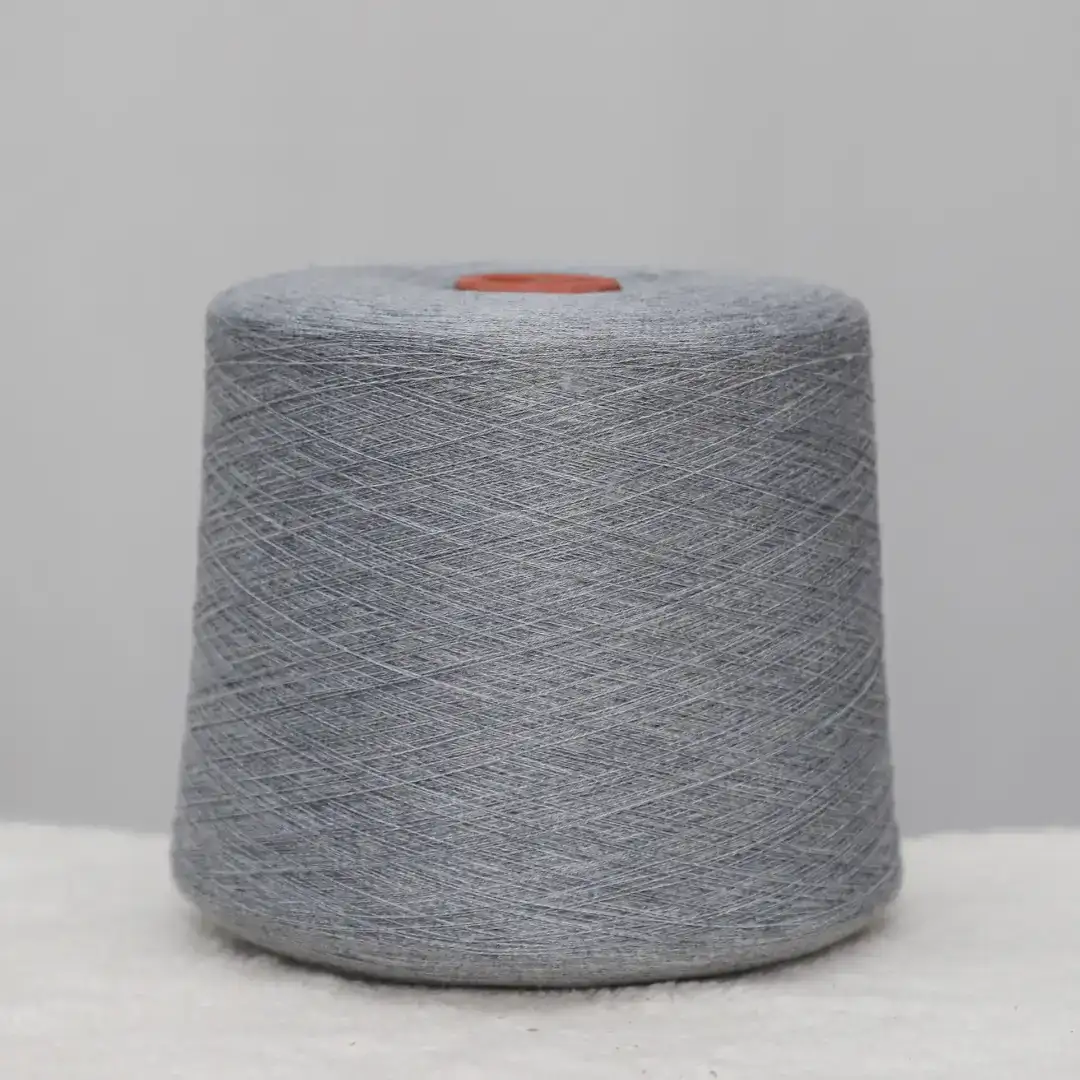 China Yarn for Crop Top Pullover (Sweater),Dresses (Cardigan Open) (Sweater) Semi-Worsted Spun Regular Yarn Nylon Acrylic Polyester Wool Orchid Grey color buy from China wholesaler bulk order at wholesale price free worldwide shipping Alibaba