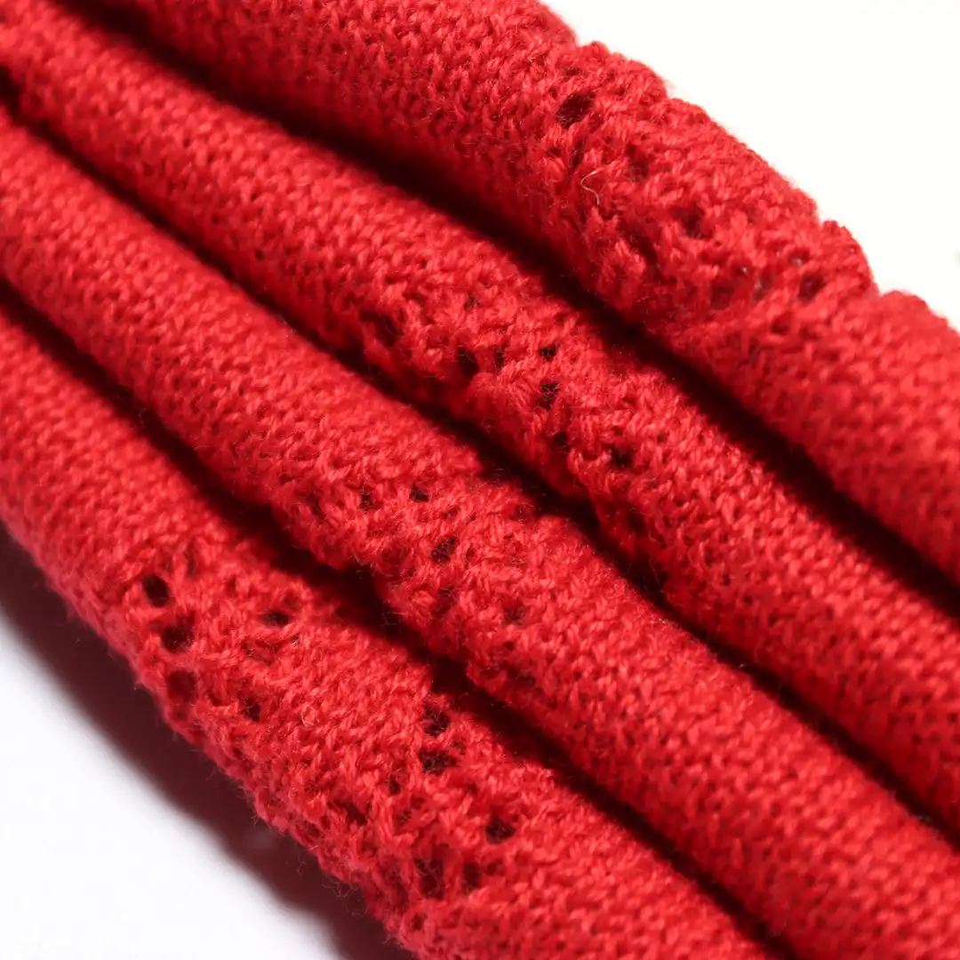 China Yarn for Crew Neck Pullover (Sweater),Crop Top Pullover (Sweater),Hoodie  (Sweater),Dresses (Cardigan Open) (Sweater) Ring Spun Regular Yarn Cotton Recycled Polyester Red color buy from China wholesaler bulk order at wholesale price free worldwide shipping Alibaba