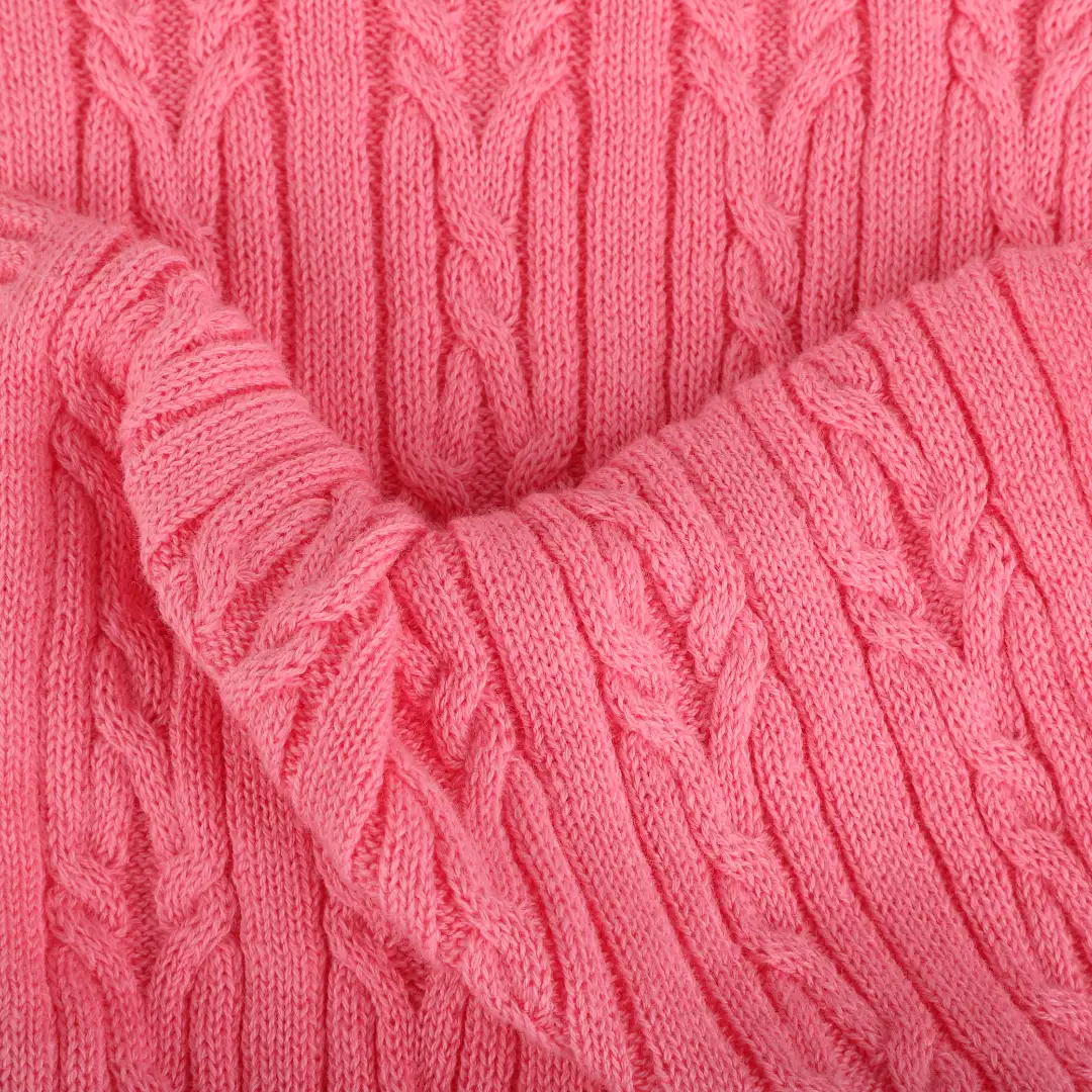 China Yarn for Dresses (Cardigan Open) (Sweater),Crop Top Pullover (Sweater) Semi-Worsted Spun Regular Yarn Cotton Pink color buy from China wholesaler bulk order at wholesale price free worldwide shipping Alibaba