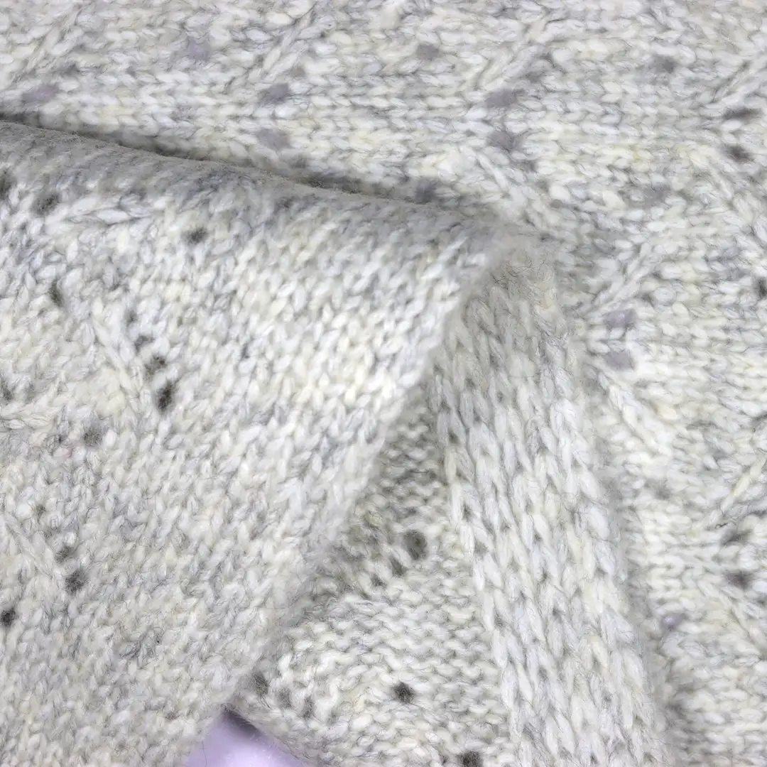 China Yarn for Knitted Jacket (Sweater),Round Neck Pullover (Sweater),Crew Neck Pullover (Sweater),Polo T-shirt (Sweater) Air Spun Yarn Fancy Yarn Acrylic Recycled Polyester Rice Grey color buy from China wholesaler bulk order at wholesale price free worldwide shipping Alibaba