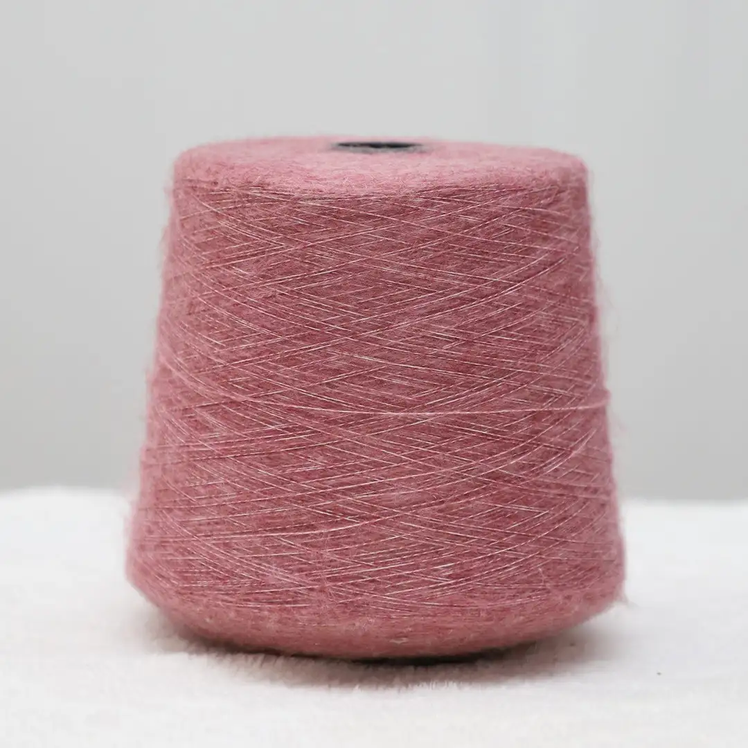 China Yarn for Full-Zipper Cardigan (Sweater),Polo T-shirt (Sweater),Hoodie  (Sweater) Mossy Yarn Fancy Yarn Acrylic Polyester Spandex Dark Pink color buy from China wholesaler bulk order at wholesale price free worldwide shipping Alibaba