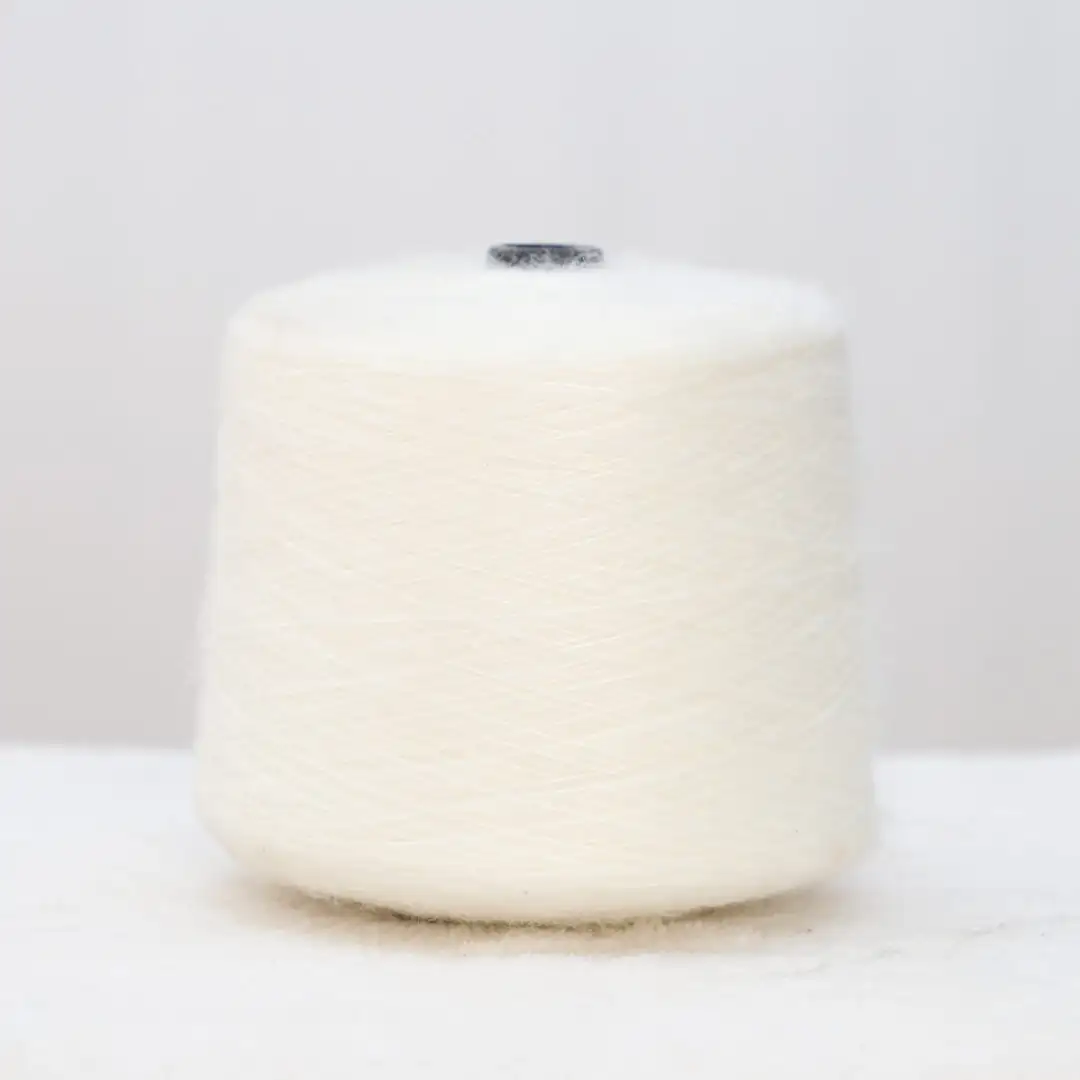 China Yarn for Knitted Jacket (Sweater),Dresses (Pullover) (Sweater) Air Spun Yarn Fancy Yarn Acrylic Recycled Polyester White color buy from China wholesaler bulk order at wholesale price free worldwide shipping Alibaba