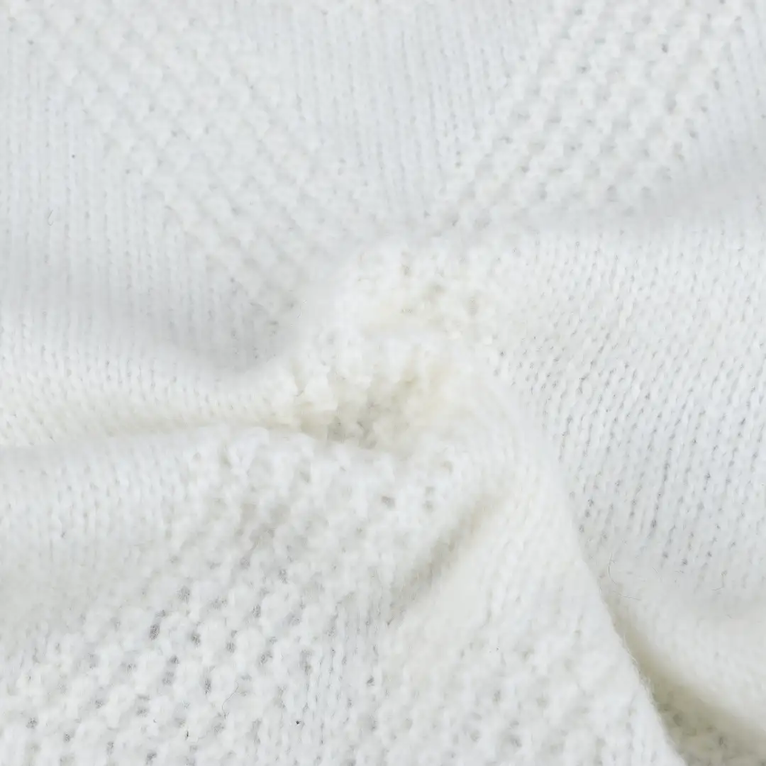 China Yarn for Knitted Jacket (Sweater),Dresses (Pullover) (Sweater) Air Spun Yarn Fancy Yarn Acrylic Recycled Polyester White color buy from China wholesaler bulk order at wholesale price free worldwide shipping Alibaba