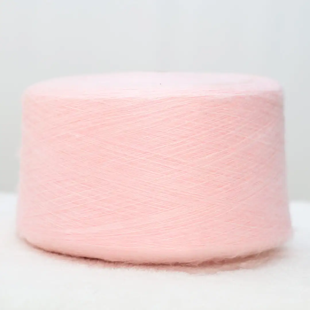 China Yarn for Half-Zipper Cardigan (Sweater),Knitted Jacket (Sweater),Hoodie  (Sweater) Mossy Yarn Fancy Yarn Acrylic Polyester Spandex Pink color buy from China wholesaler bulk order at wholesale price free worldwide shipping Alibaba