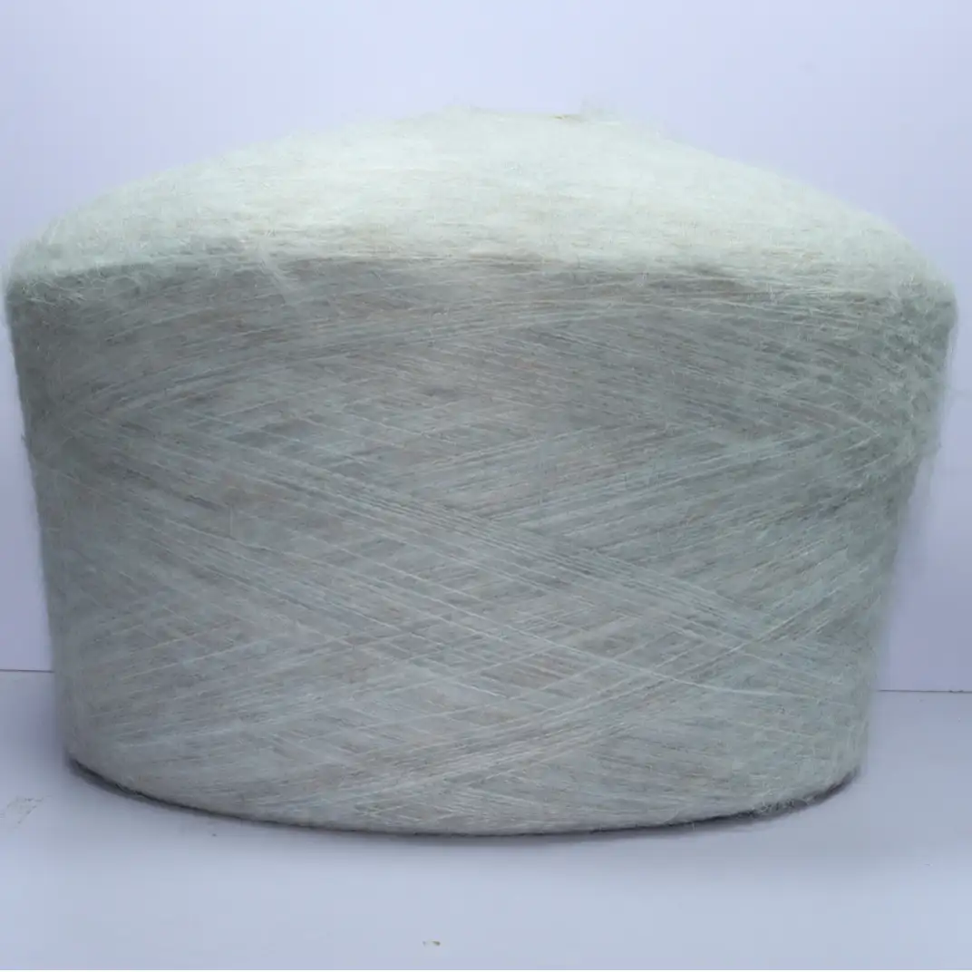 China Yarn for Hoodie  (Sweater),Polo T-shirt (Sweater), Full-Zipper Cardigan (Sweater) Mossy Yarn Fancy Yarn Acrylic Polyester Spandex Off White-2 color buy from China wholesaler bulk order at wholesale price free worldwide shipping Alibaba