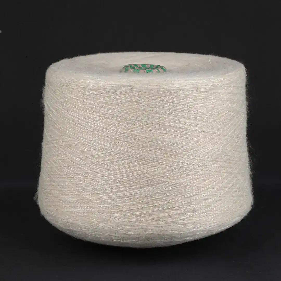 China Yarn for Sweaters Mossy Yarn Fancy Yarn Creme brule color buy in China wholesaler bulk order at wholesale price free worldwide shipping Alibaba