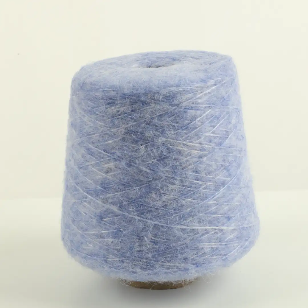 China Yarn  Roving Yarn Fancy Yarn Sky Blue color buy in China wholesaler bulk order at wholesale price free worldwide shipping Alibaba