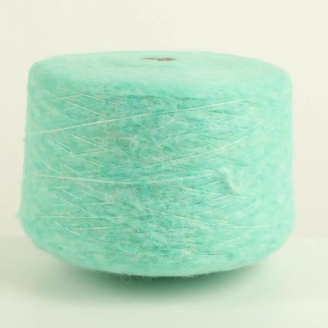 China Yarn  Roving Yarn Fancy Yarn Light Green color buy in China wholesaler bulk order at wholesale price free worldwide shipping Alibaba