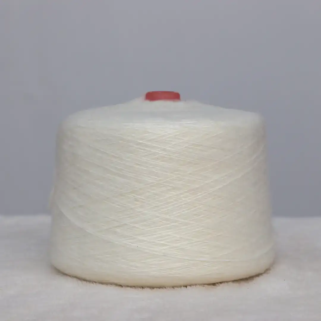 Bangladesh Yarn for Half-Zipper Cardigan (Sweater),Crew Neck Pullover (Sweater),Polo T-shirt (Sweater) Ring Spun Regular Yarn Cotton White color buy from Bangladesh wholesaler bulk order at wholesale price free worldwide shipping Alibaba