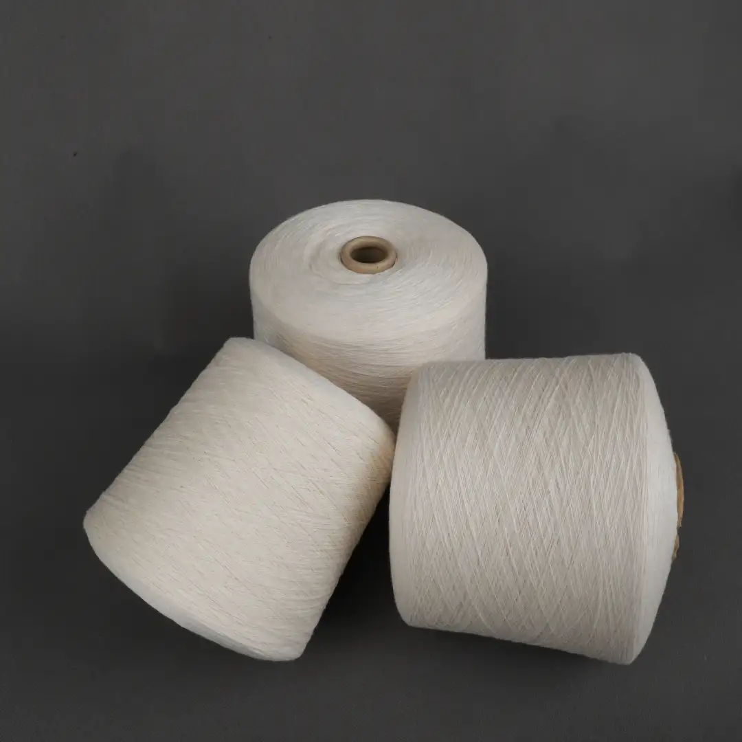 Bangladesh Yarn for Full-Zipper Cardigan (Sweater),Half-Zipper Cardigan (Sweater) Raw Ring Spun Raw Yarn Acrylic Raw color buy from Bangladesh wholesaler bulk order at wholesale price free worldwide shipping Alibaba