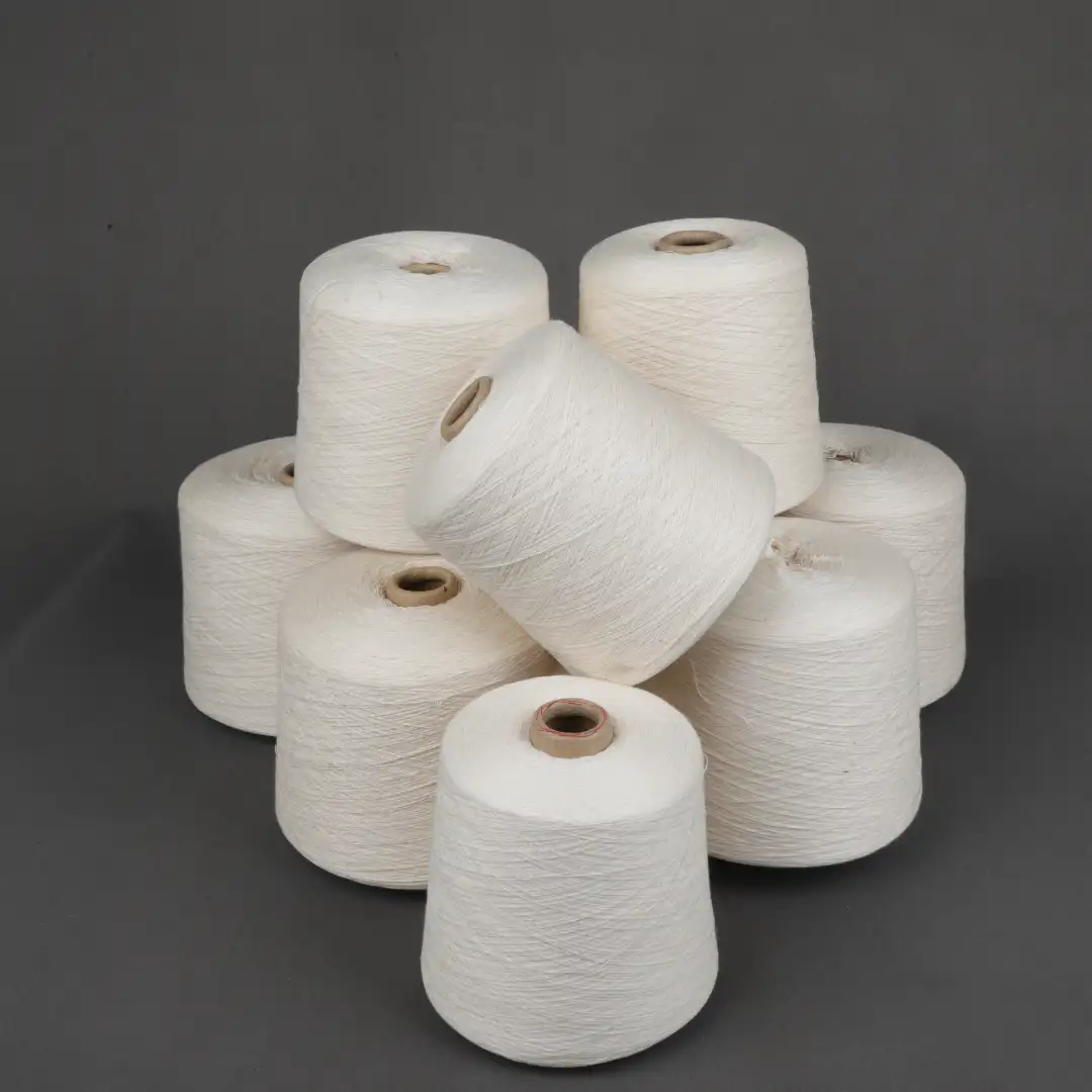 Bangladesh Yarn for Shirt Long Sleeve Zipper (Sweater) Raw Ring Spun Raw Yarn Acrylic Raw color buy from Bangladesh wholesaler bulk order at wholesale price free worldwide shipping Alibaba