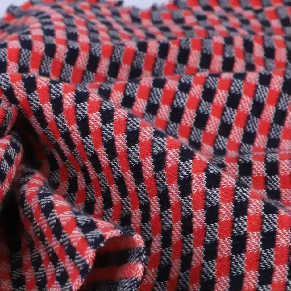 Bangladesh Fabric for T-Shirt,Polo Shirt,Women Top,Hoodie,Pajamas,Yoga Clothes Weft Jacquard Knit Fabric Cotton Polyester Black White Red Group color buy from Bangladesh wholesaler bulk order at wholesale price free worldwide shipping Alibaba