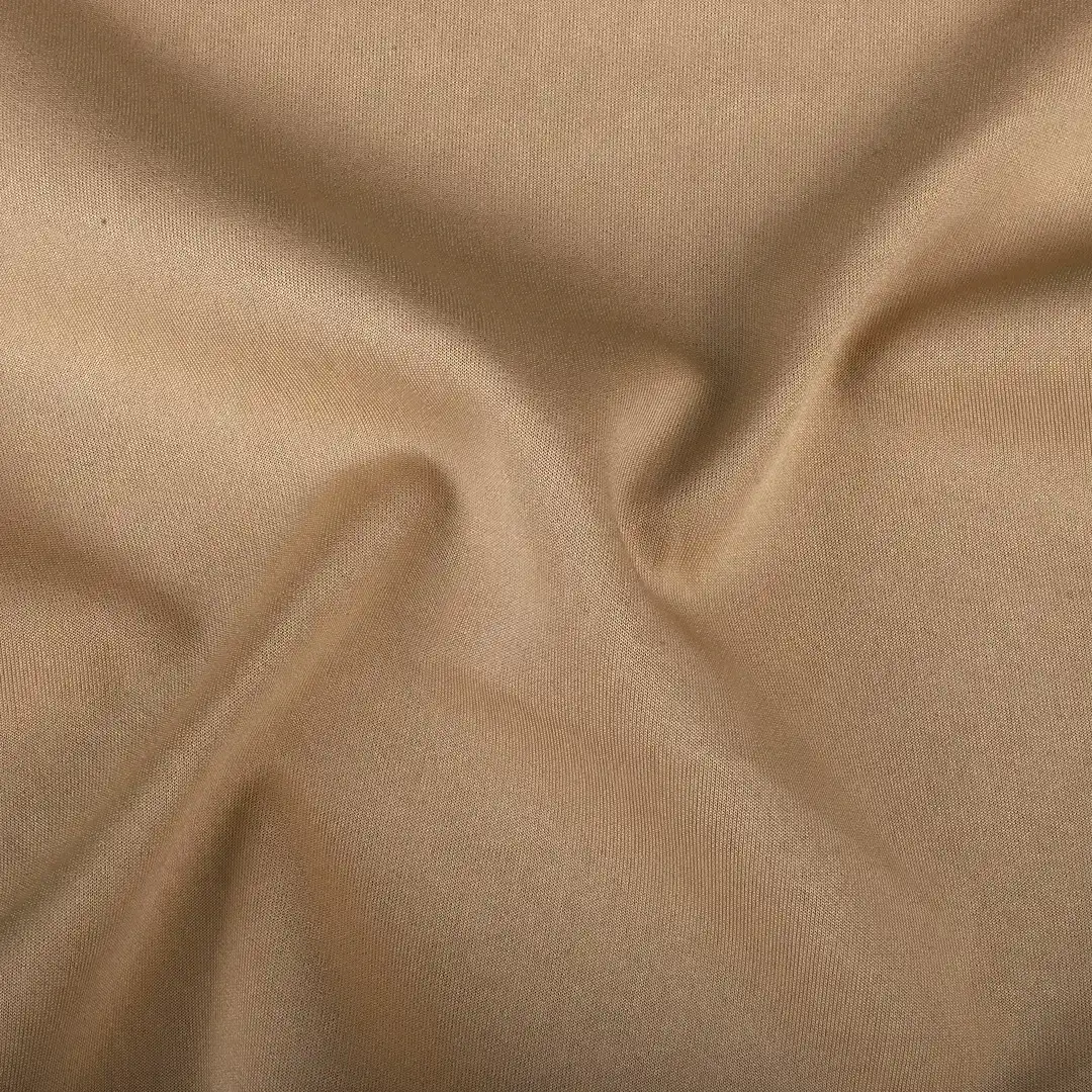 China Fabric for Jacket,Blazer,Trench Coat,Down Coat,Overcoat,Outdoor Jacket Warp Suede Knit Fabric Polyester Spandex Cream color buy from China wholesaler bulk order at wholesale price free worldwide shipping Alibaba