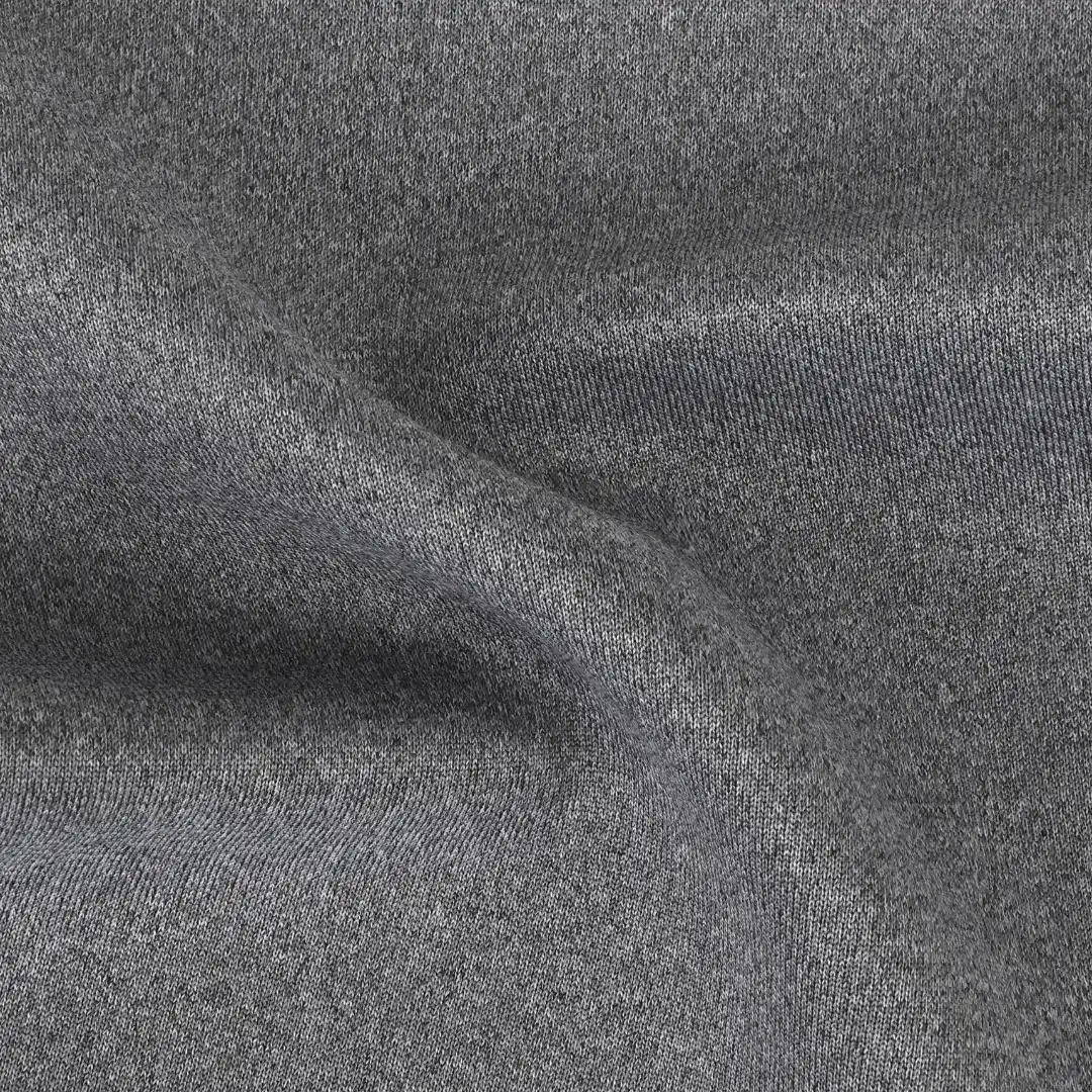 China Fabric for Swimsuits,Leggings,Tracksuits Scuba Knit Fabric Recycled Polyester Spandex Grey Mélange color buy from China wholesaler bulk order at wholesale price free worldwide shipping Alibaba