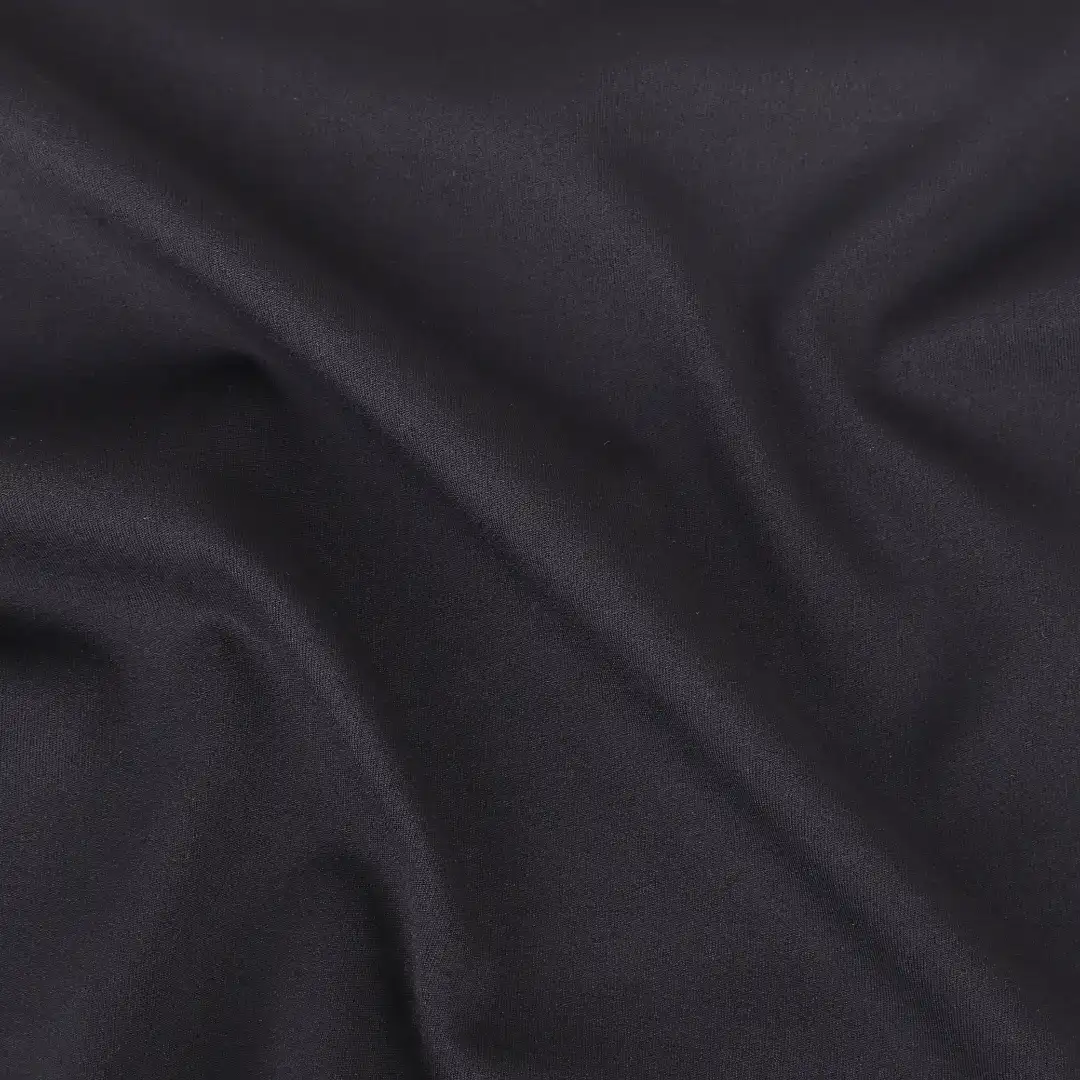 China Fabric for Tank Top,Crop Top,Pajamas Interlock Knit Fabric Nylon Spandex Black color buy from China wholesaler bulk order at wholesale price free worldwide shipping Alibaba