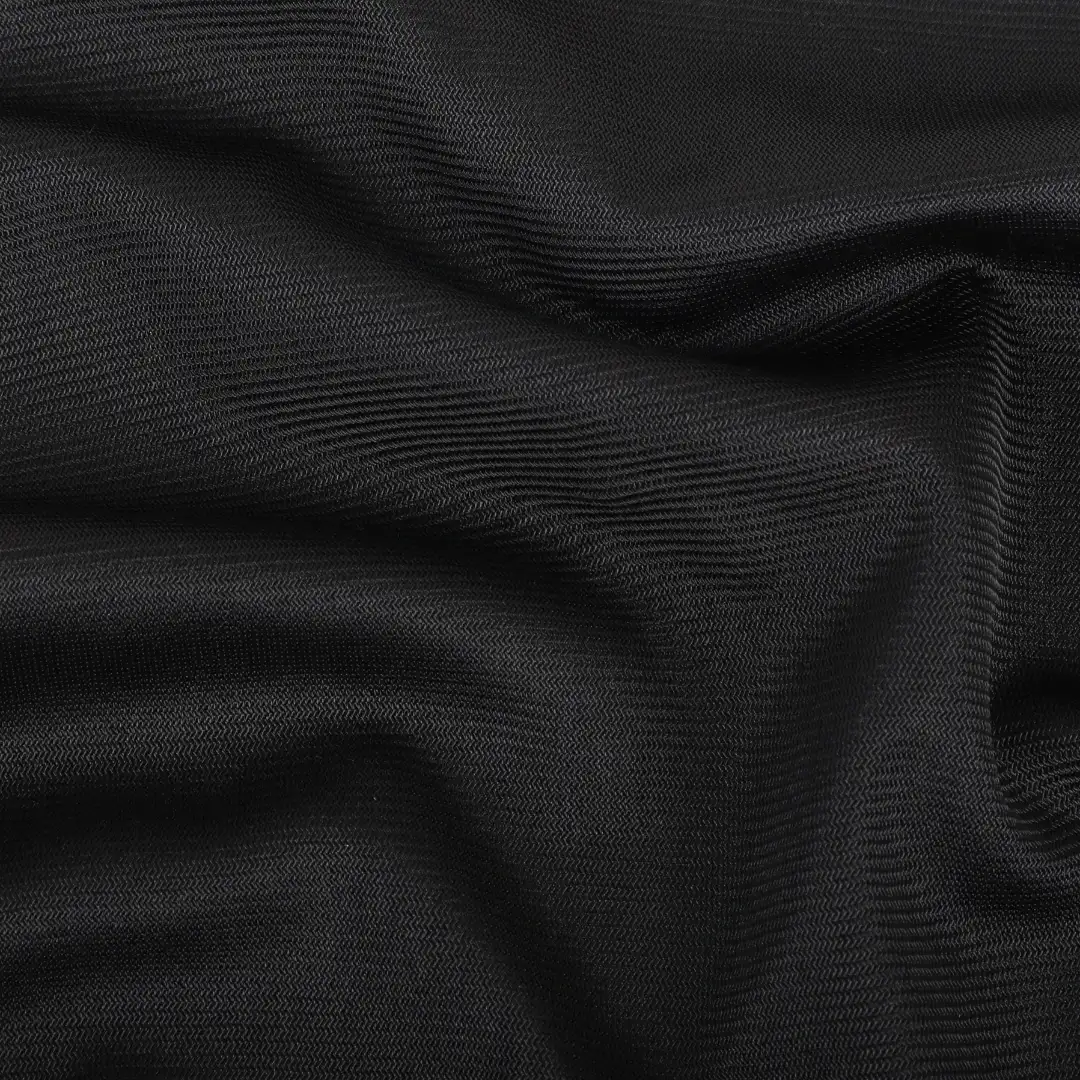 China Fabric for Blazer,Suit Trouser,Waistcoat Ponte Roma Knit Fabric Polyester Rayon Spandex Black color buy from China wholesaler bulk order at wholesale price free worldwide shipping Alibaba