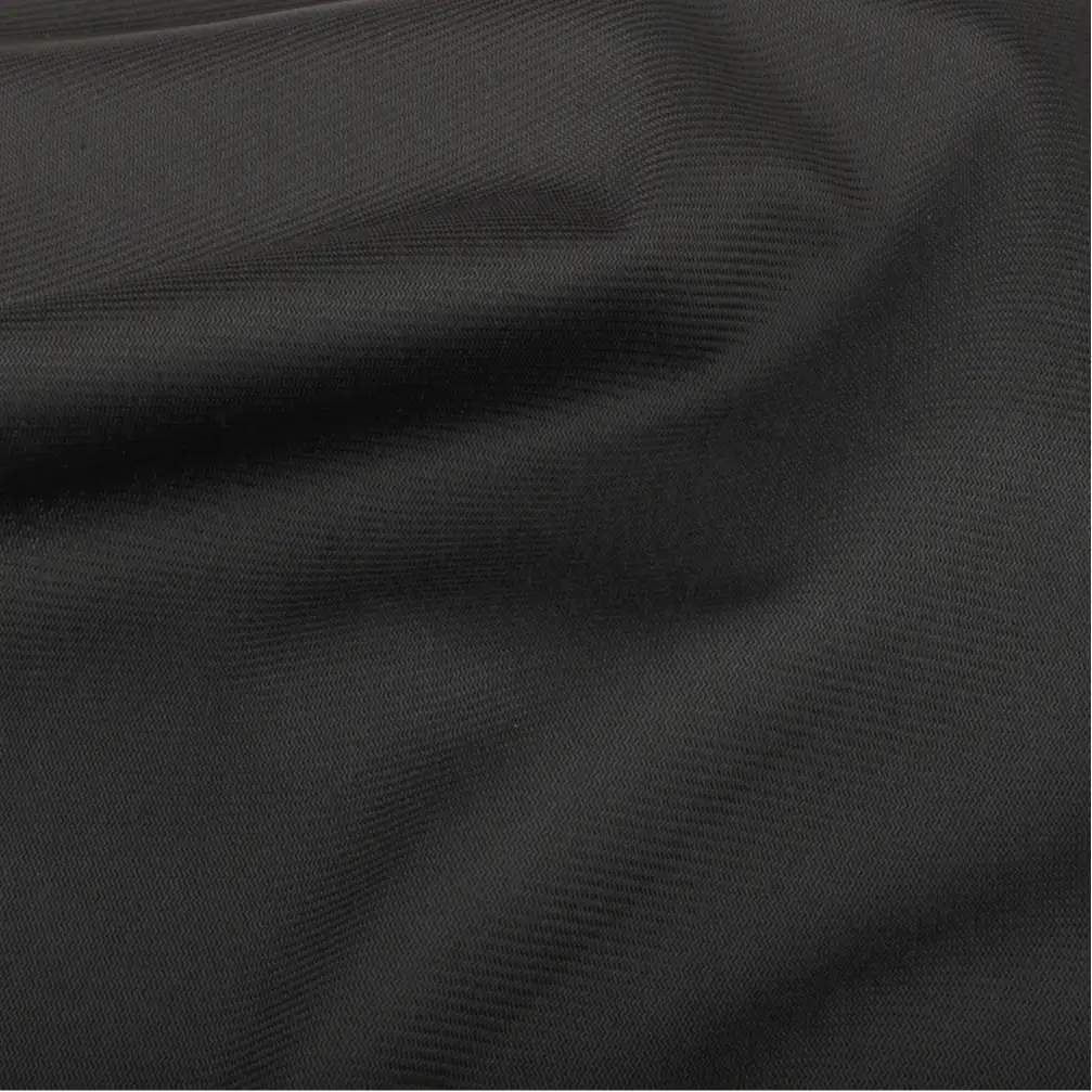 China Fabric for Trouser,Jacket,Joggers,Hoodie,Trench Coat,Overcoat,Outdoor Jacket Tricot Brush Knit Fabric Polyester Black color buy from China wholesaler bulk order at wholesale price free worldwide shipping Alibaba