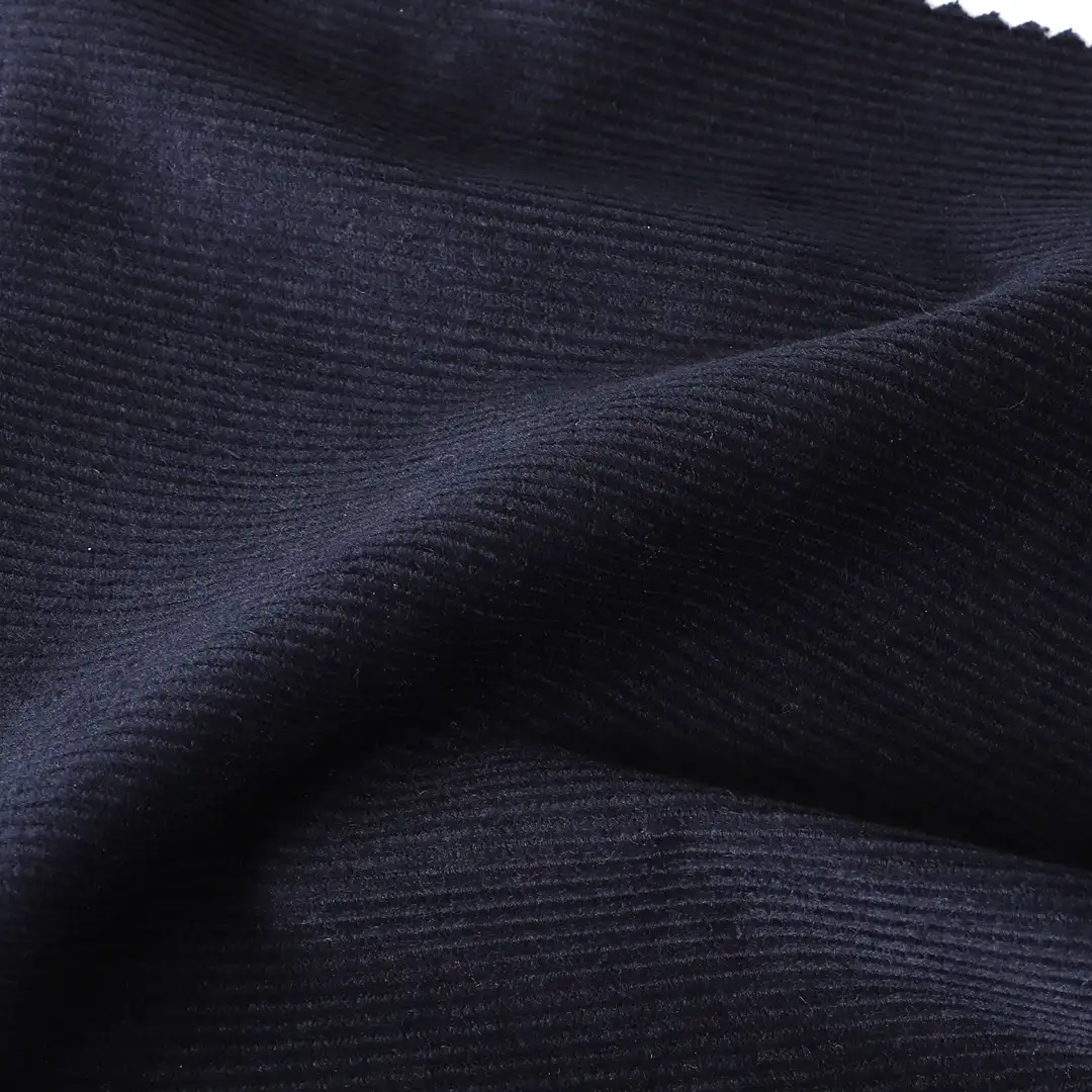 China Fabric for Jackets,Blazer,Tank Top,Skirt,Trench Coat,Suit,Outdoor Jackets Cotton Corduroy Natural Woven Fabric Cotton Navy color buy from China wholesaler bulk order at wholesale price free worldwide shipping Alibaba