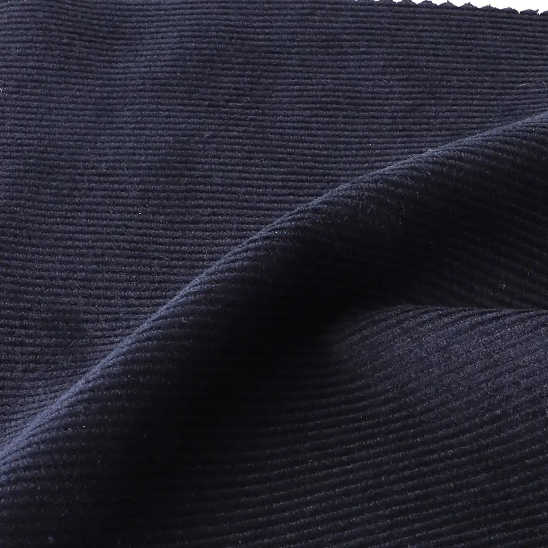 China Fabric for Jackets,Blazer,Tank Top,Skirt,Trench Coat,Suit,Outdoor Jackets Cotton Corduroy Natural Woven Fabric Cotton Navy color buy from China wholesaler bulk order at wholesale price free worldwide shipping Alibaba