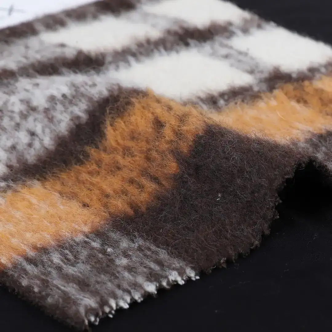 China Fabric for Jacket,Blazer,Trench Coat,Overcoat,Suit T/R Imitation Woolen Fabric Woolen Polyester Acrylic Polyamide Wool Viscose Brown color buy from China wholesaler bulk order at wholesale price free worldwide shipping Alibaba