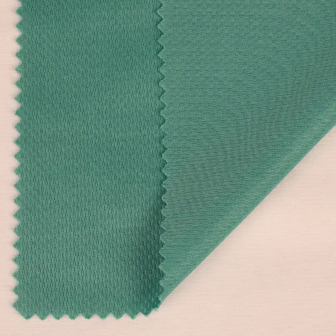 China Fabric for T-Shirt,Women Top,Shorts,Vest,Yoga Clothes Birdeye Mesh Knit Fabric Polyester Green color buy from China wholesaler bulk order at wholesale price free worldwide shipping Alibaba