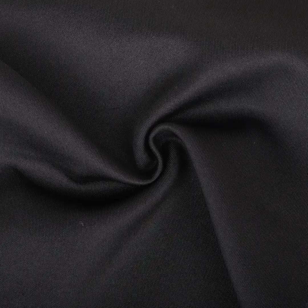 China Fabric for T-Shirt,Polo Shirt,Women Top,Hoodie,Pajamas,Yoga Clothes Scuba Knit Fabric Polyester Spandex Black color buy from China wholesaler bulk order at wholesale price free worldwide shipping Alibaba