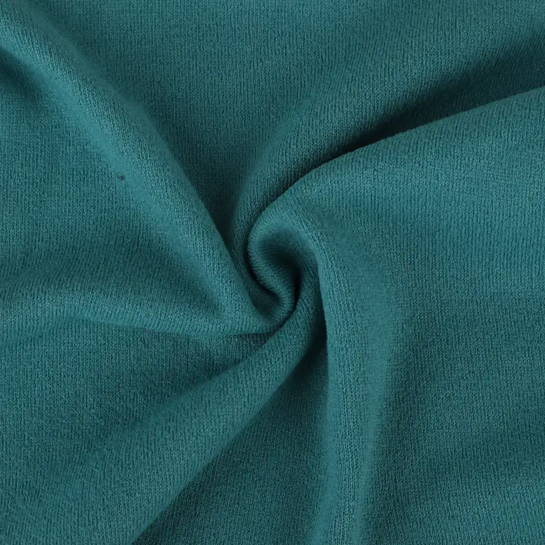 China Fabric for Jacket,Joggers,Hoodie,Outdoor Jacket Polar Fleece Knit Fabric Polyester Green color buy from China wholesaler bulk order at wholesale price free worldwide shipping Alibaba