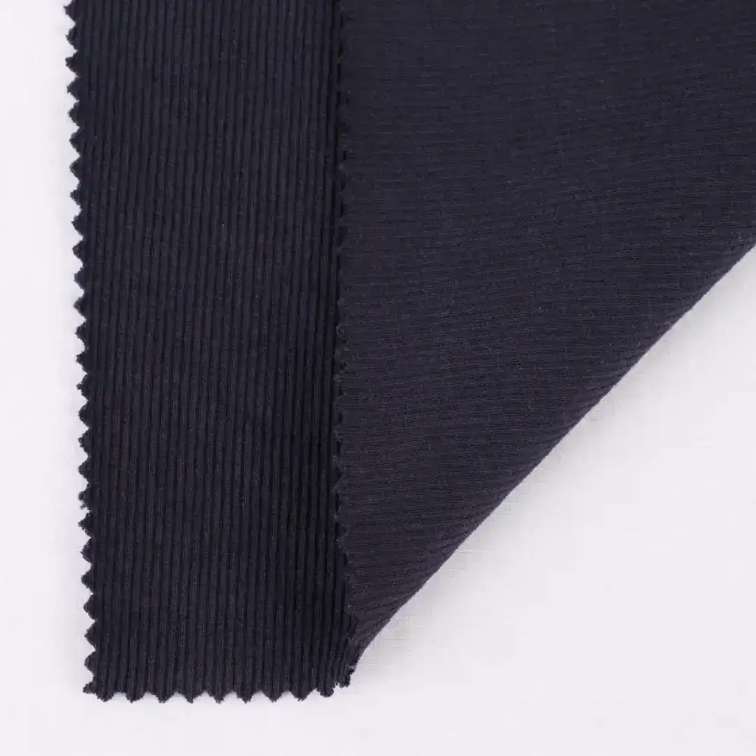 China Fabric for Jacket,Polo Shirt,Women Top,Hoodie Rib Knit Fabric Cotton Polyester Spandex Ink color buy from China wholesaler bulk order at wholesale price free worldwide shipping Alibaba