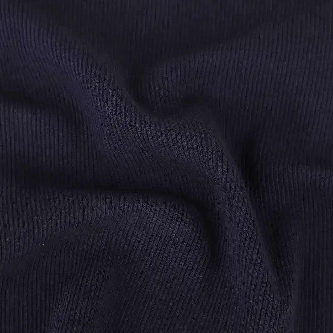 China Fabric for Jacket,Polo Shirt,Women Top,Hoodie Rib Knit Fabric Cotton Polyester Spandex Ink color buy from China wholesaler bulk order at wholesale price free worldwide shipping Alibaba