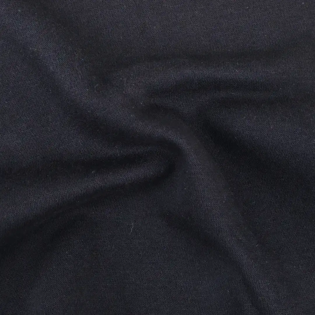 China Fabric for Jacket,Joggers,Hoodie,Outdoor Jacket Fleece Knit Fabric Polyester Black color buy from China wholesaler bulk order at wholesale price free worldwide shipping Alibaba