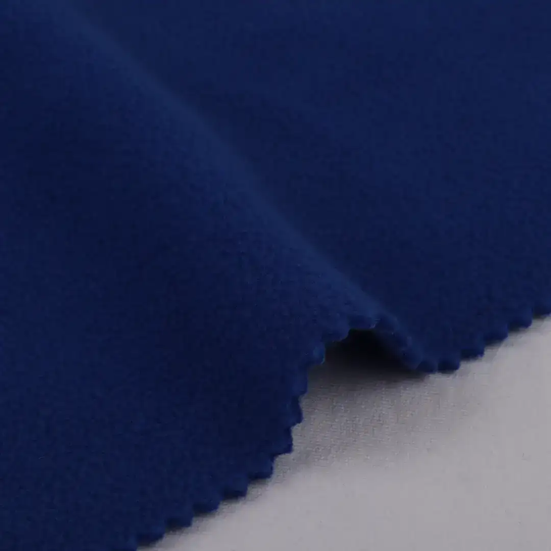 China Fabric for Jacket,Hoodie,Outdoor Jacket Polar Fleece Knit Fabric Polyester Blue color buy from China wholesaler bulk order at wholesale price free worldwide shipping Alibaba