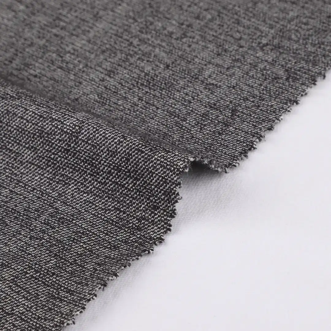 China Fabric for Shirt,Jackets,Blazer,Tank Top,Skirt,Trench Coat,Down Jacket,Suit,Outdoor Jackets Polyester/Rayon Plain Woven Blended Fabric Polyester Rayon Grey Mélange color buy from China wholesaler bulk order at wholesale price free worldwide shipping Alibaba