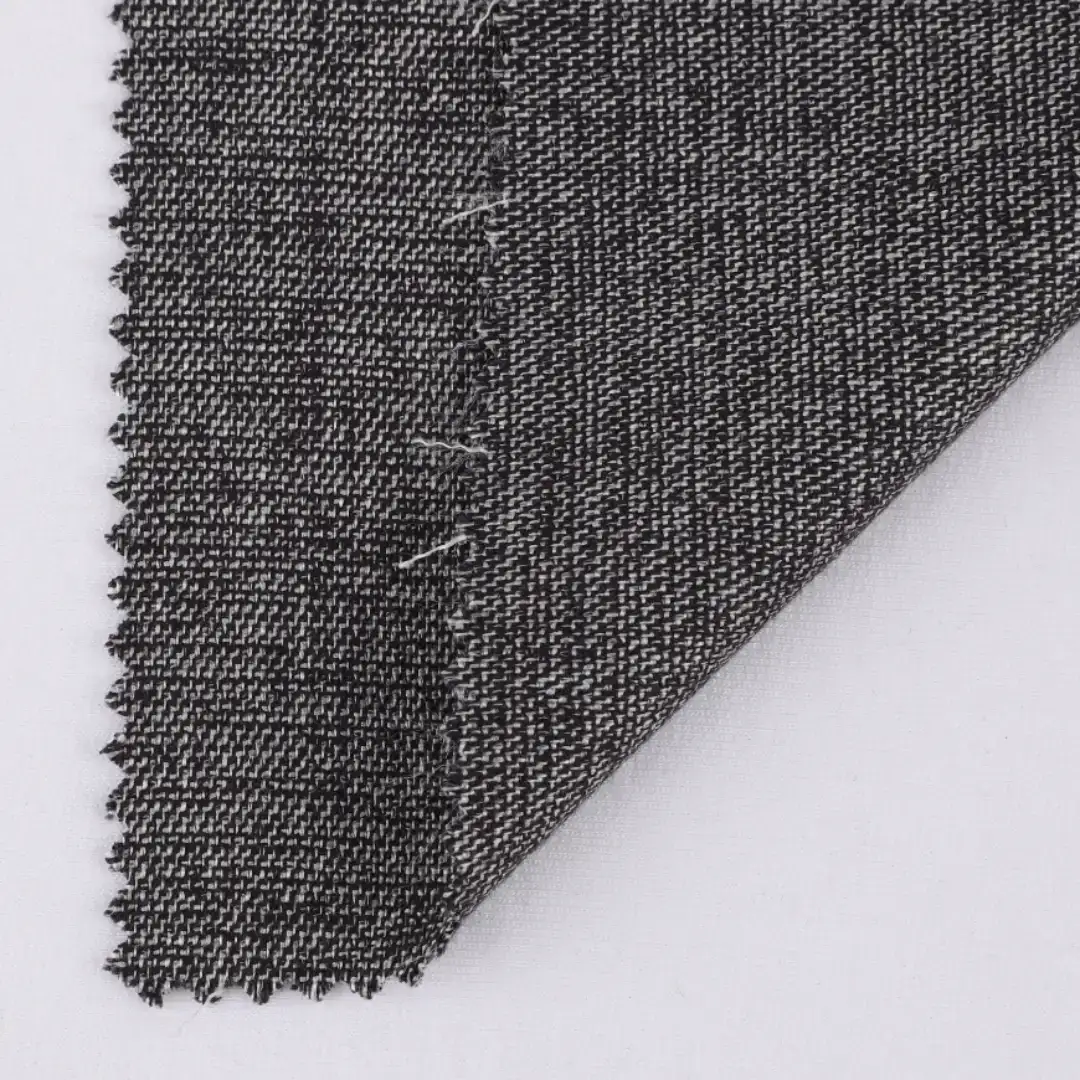 China Fabric for Shirt,Jackets,Blazer,Tank Top,Skirt,Trench Coat,Down Jacket,Suit,Outdoor Jackets Polyester/Rayon Plain Woven Blended Fabric Polyester Rayon Grey Mélange color buy from China wholesaler bulk order at wholesale price free worldwide shipping Alibaba