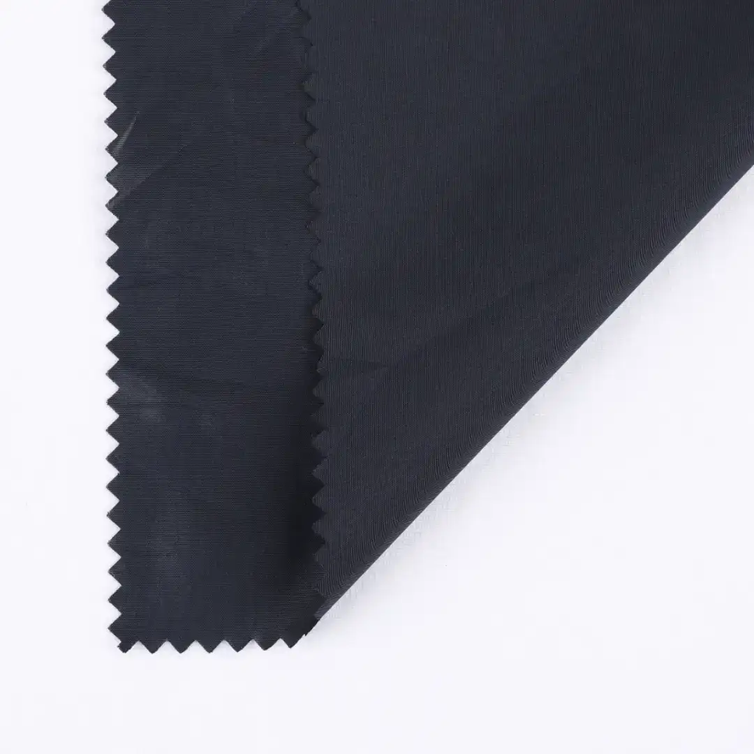 China Fabric for Shirt,Jackets,Tank Top,Outdoor Jackets,Ski Suits,Sun-Protective Clothing Polyester Pongee Synthetic Woven Fabric Polyester Black color buy from China wholesaler bulk order at wholesale price free worldwide shipping Alibaba