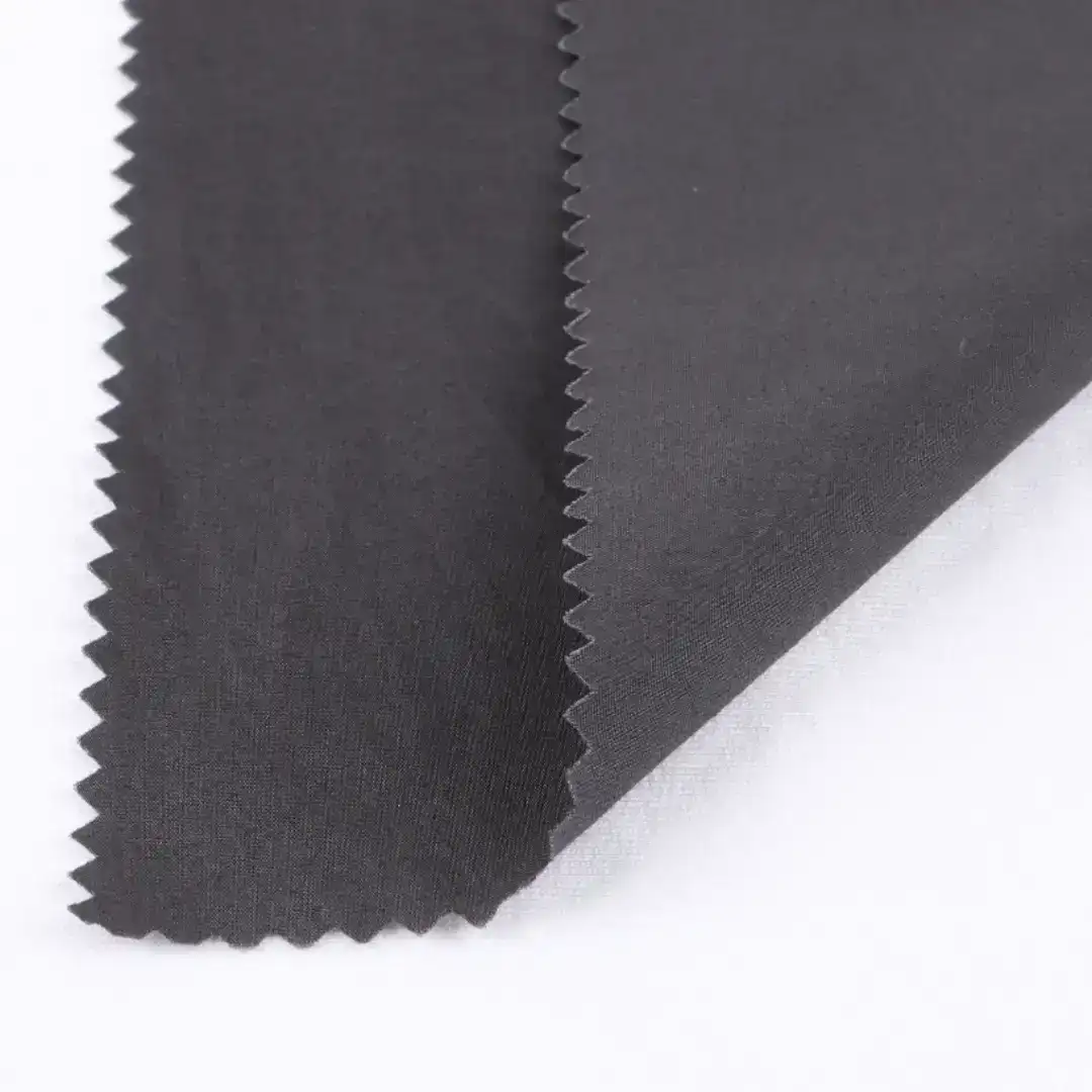 China Fabric for Shirt,Jacket,Blazer,Women Top,Skirt,Trench Coat,Suit,Outdoor Jacket,Uniform Cotton Poplin Natural Woven Fabric Cotton Balck color buy from China wholesaler bulk order at wholesale price free worldwide shipping Alibaba