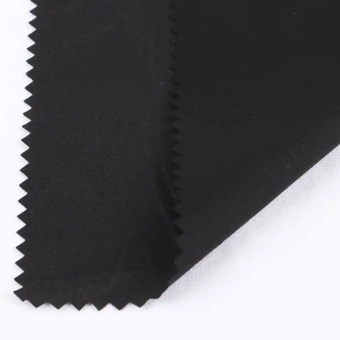 China Fabric for Jacket,Bomber Jacket,Overcoat Polyester Memory Fabric Synthetic Woven Fabric Polyester Black color buy from China wholesaler bulk order at wholesale price free worldwide shipping Alibaba