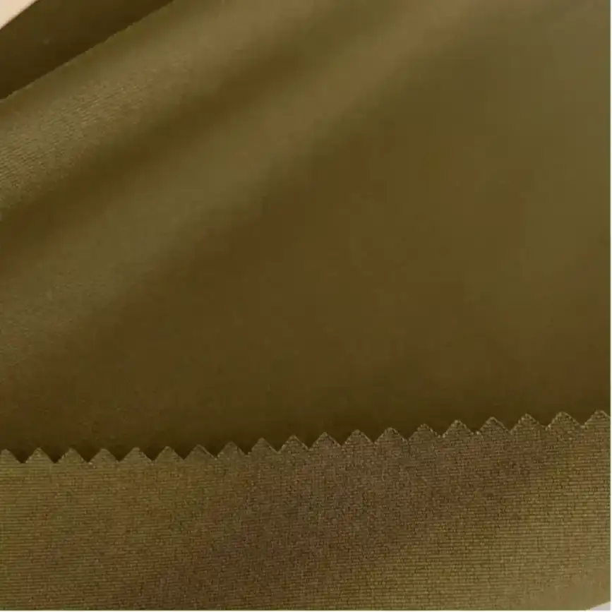 China Fabric for Shirt,Tank Top,Skirt Polyester Cavalry Twill Synthetic Woven Fabric Polyester Green color buy from China wholesaler bulk order at wholesale price free worldwide shipping Alibaba